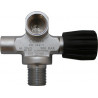 Extendable Valve left DIN 144 300 Bar, no blanking plug