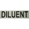 Sticker DILUENT (small 17x5 cm)