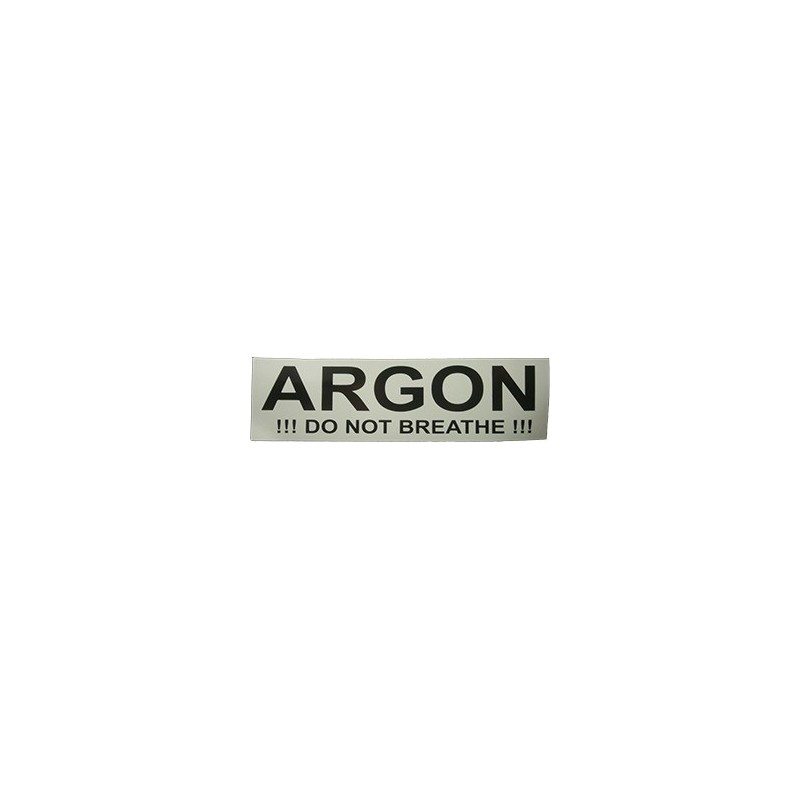 Sticker ARGON (small 17x5 cm)