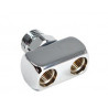 Adapter LP Hose Splitter 1x Male 9/16 to 2x Female 3/8""