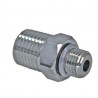 Adapter  Male 3/8 to Male 1/4" NPT Black Chromed Brass"