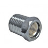 Adapter Female 3/8 to Male 1/4" NPT  Chromed Brass"