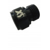 Reg Hose to Reg Hose Adapter female 3/8"