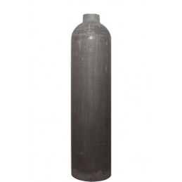 Bombola in alluminio MES 3 lt Finitura Naturale Senza Rubinetto