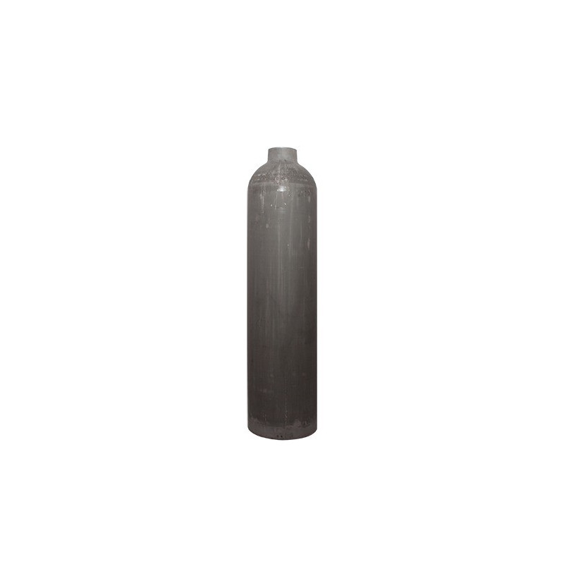 Bombola in alluminio MES 3 lt Finitura Naturale Senza Rubinetto