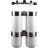 Bibombola 7 + 7 Lt 232 Bar Dir Style Eurocylinder In Acciaio Larga Distanza