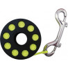Finger Spool Yellow Line ca 18 m w. SS Double Ender