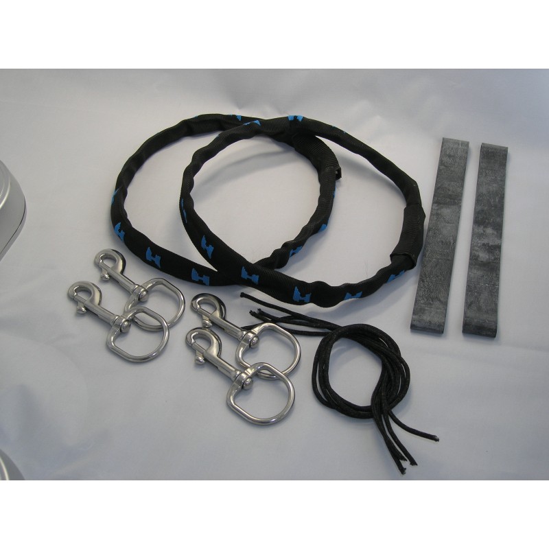 SM Contour Rigging Kit (includes 2 tank bands with nylon cover and two 25mm (1") bolt snaps)