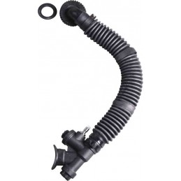 305 mm (12") corrugated BC inflator hose including BC inflator & inflator elbow