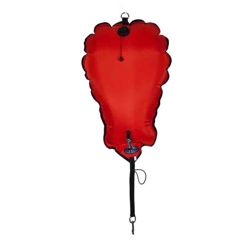 80 lbs (~36 kg) Lift Bag, closed circuit, orange