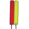 Divers Alert Marker, 4,5 ' long (1,4 meter), open bottom (~18 kg lift)