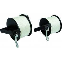 Pathfinder 400 Reel (~122 m of line) with SS Double-Ender