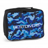 BORSELLI "MIMETICO BLU" RETTANGOLARE 25X34X12 cm