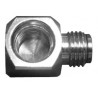 Adapter 90  UNF 7/16 Male to UNF 7/16 Female