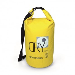 BEST DIVERS SACCO STAGNO 40 LT GIALLO CON TRACOLLA DRY BAG YELLOW WITH SHOULDER STRAP
