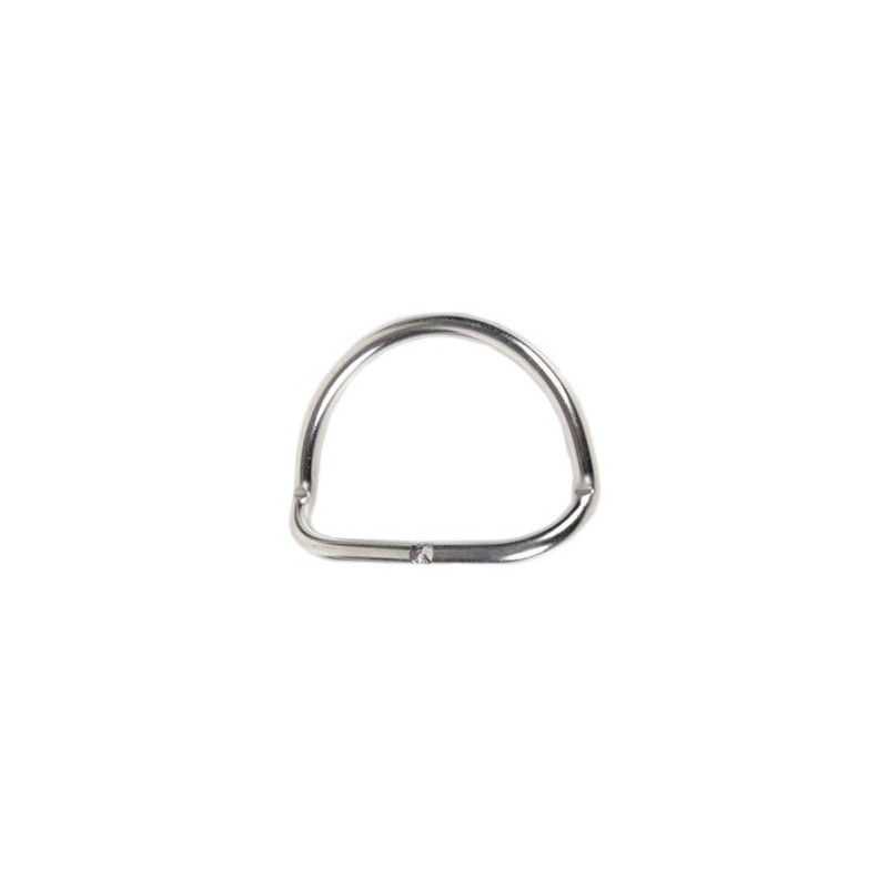 Bend D-Ring Stainless Steel Webbing Backplate D RING 50MM For BCD