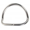 Bend D-Ring Stainless Steel Webbing Backplate D RING 50MM For BCD