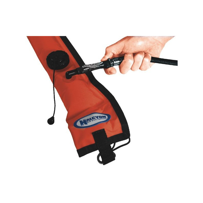 Halcyon Diver's Alert Marker Innesto No-Lock LP Gonfiaggio Frusta