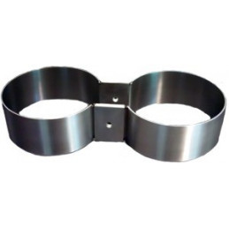 v4tec Tankbands 140 H 185 mm incl. Bolt Kit