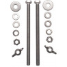 V4TEC SET DI VITI PER FASCIONI INOX BIBOMBOLA FERRAMENTA INCLUSA