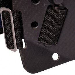 CF backplate with complete Cinch Quick-adjust Harness and Stainless hardware