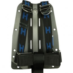 CF backplate with complete Secure Harness and Stainless Hardware