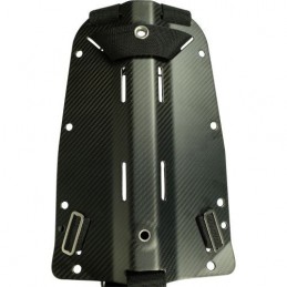 CF backplate with complete Secure Harness and Stainless Hardware