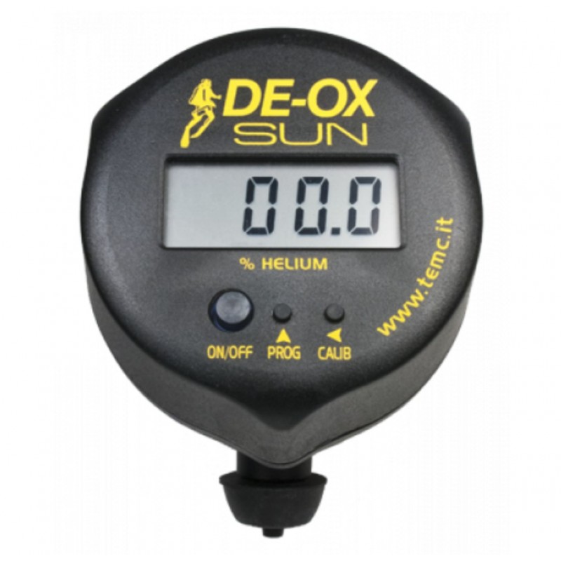 DEOX SUN HELIUM ANALYSER WITH ALARMS, OPEN COLLECTOR, 4-20MA OUTPUT.