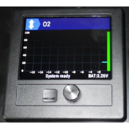 DEOX SUB MULTIGAS OXYGEN, HELIUM, CARBON MONOXIDE OLED DISPLAY