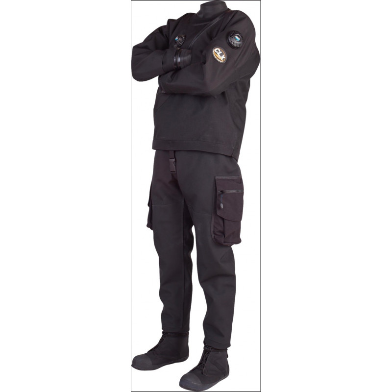 MUTA STAGNA DUI CLX450 EXTREME SU MISURA DRY SUIT SIGNATUR CON ZIP SEALS