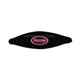 Halcyon fascia maschera Slap-Strap TM Logo Rosa