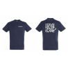 SUEX T-SHIRT BLUE-ORANGE