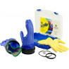 DRY GLOVES DUI MAXIMUM DEXTERITY ORANGE WITH ZIP SEALS  AND INNER LINERS