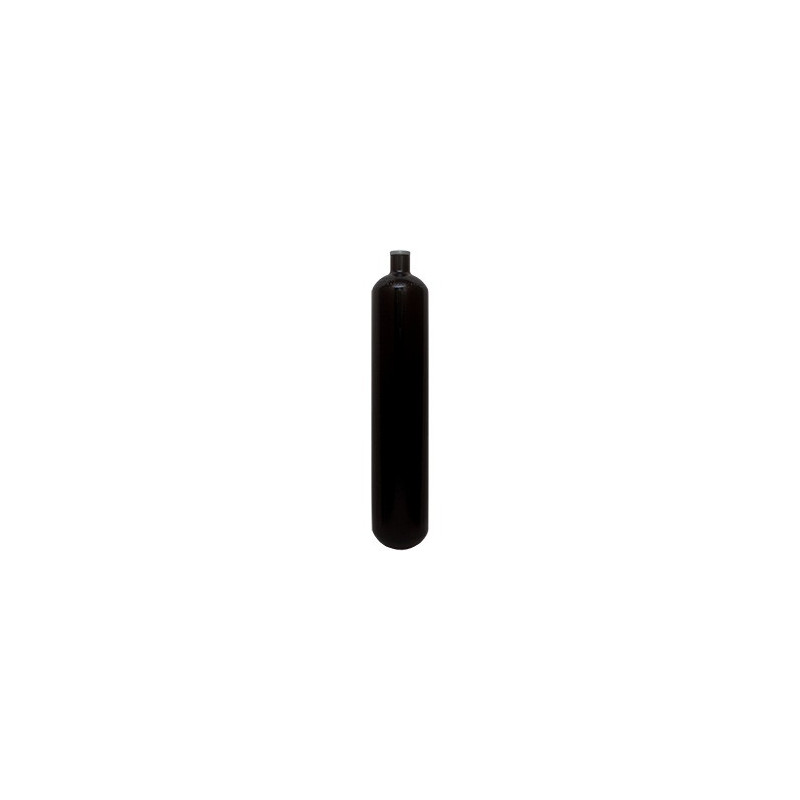 BOMBOLA IN ACCIAIO 1,8 LT 230 BAR EUROCYLINDER NERA