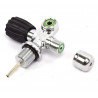 Extendable Valve left 3/4 1/4" NPSM 230 Bar, with blanking plug