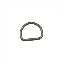 D RING STAINLESS STEEL 25 MM STRAIGHT