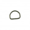 D RING STAINLESS STEEL 25 MM STRAIGHT