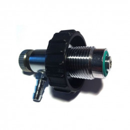 Flow Limiter and Reduction Valve for Scuba Gas Analyzer