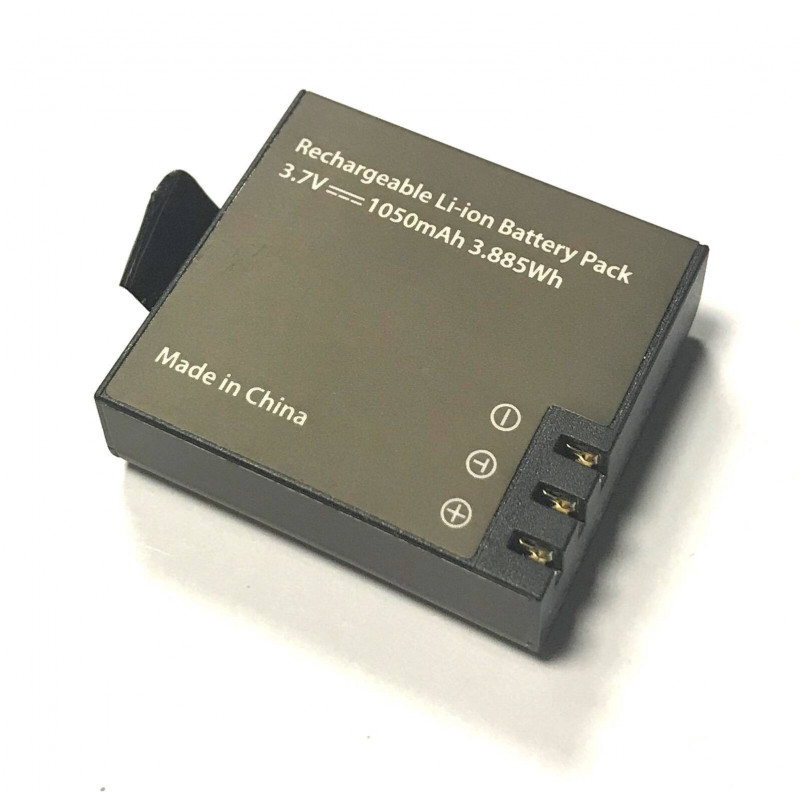 Becam 1080P/4K/4K Eis Battery 1050 Mah, 3,7 V