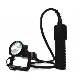 Halcyon Focus 2.0 Black Primary Light With Cord and 5,2 Ah Battery
