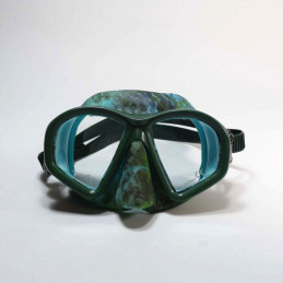 Camo Freediving Mask Green