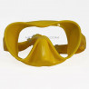 Maschera Frameless A Basso Profilo Gialla