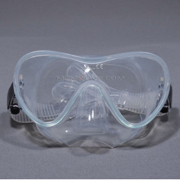Diving Mask Frameless Low Profile  Clear