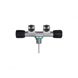 Scubatec Rubinetto BROS a Doppio Attacco Fisso A T 230 Bar M25X2 G5/8
