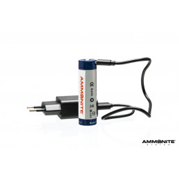 Ammonite batteria 21700 Con Cavo e Caricatore