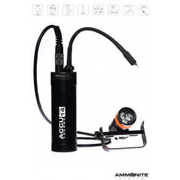Ammonite Accu Thermo 14 con testa illuminate e Caco E/O Cord non inclusi