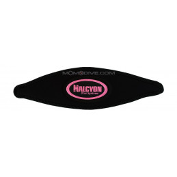 Halcyon fascia maschera Slap-Strap TM Logo Rosa