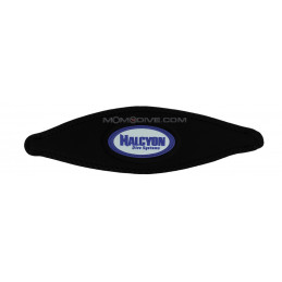 Halcyon fascia maschera Slap-Strap TM Logo Blu