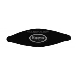 Halcyon fascia maschera Slap-Strap TM Logo Grigio