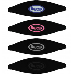 Halcyon fascia maschera Slap-Strap in neoprene Loghi